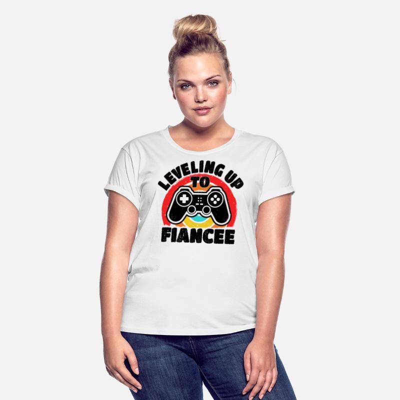 Leveled Up To Fiancee Gamer Newly Engaged Couple