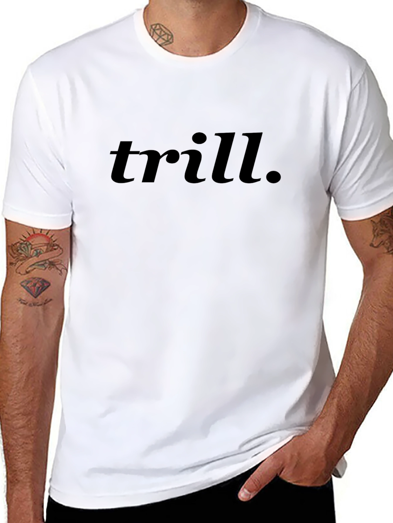 Trill Graphic T-Shirt - Classic Comfort