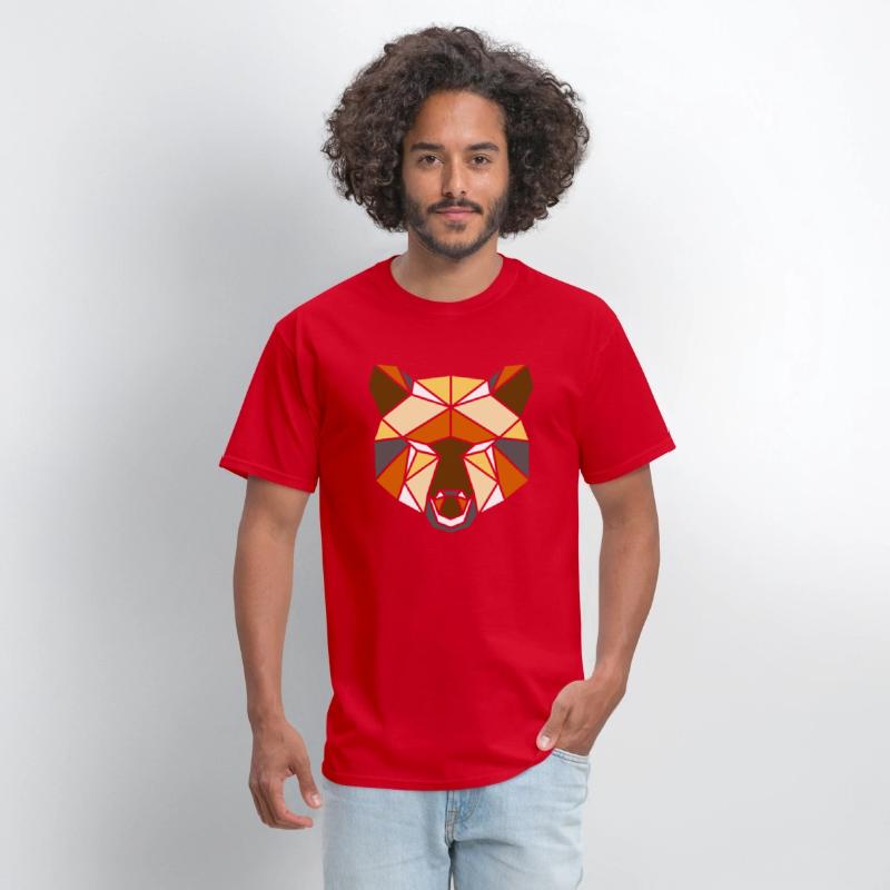 LGBT Bear Shirt, LGBT bear Geometric Bear Pride,