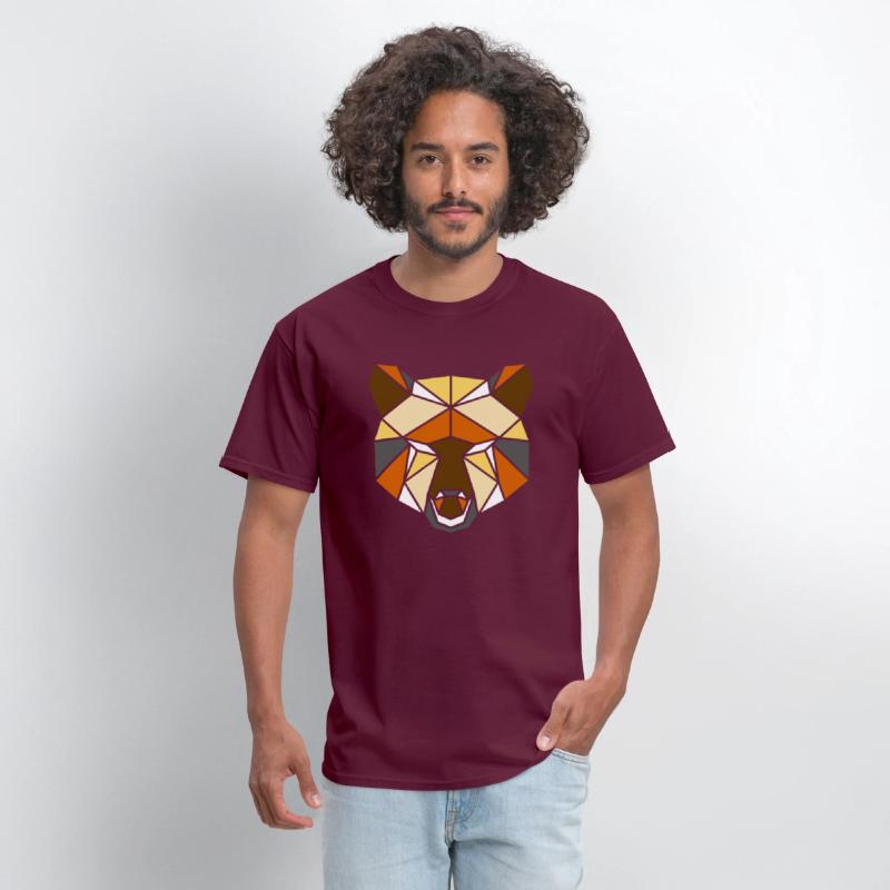 LGBT Bear Shirt, LGBT bear Geometric Bear Pride,