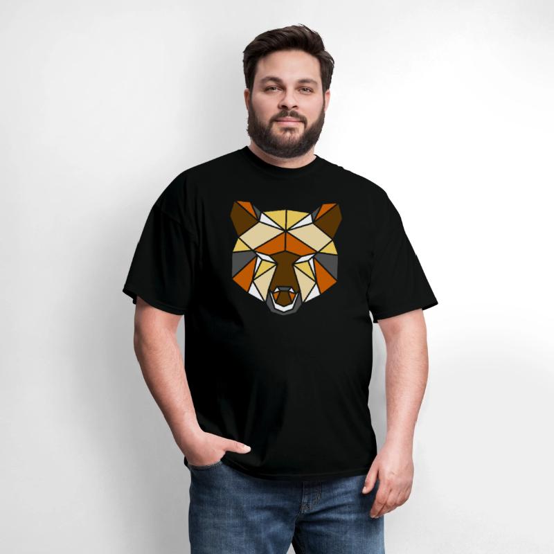 LGBT Bear Shirt, LGBT bear Geometric Bear Pride,