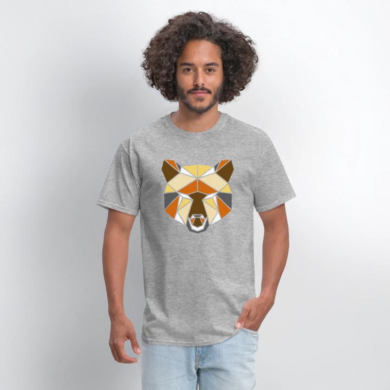 LGBT Bear Shirt, LGBT bear Geometric Bear Pride,