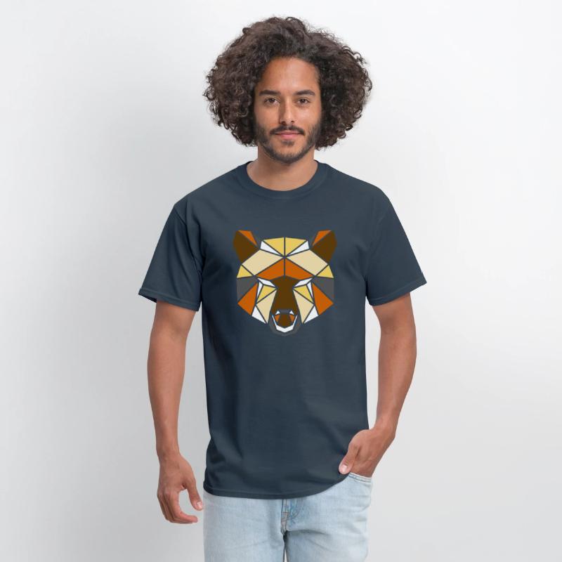 LGBT Bear Shirt, LGBT bear Geometric Bear Pride,