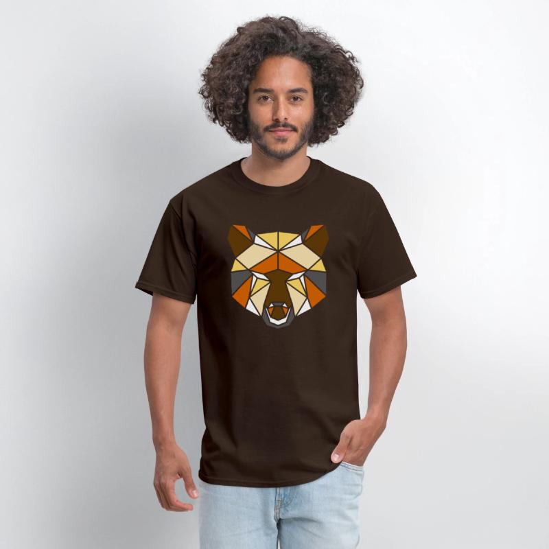 LGBT Bear Shirt, LGBT bear Geometric Bear Pride,