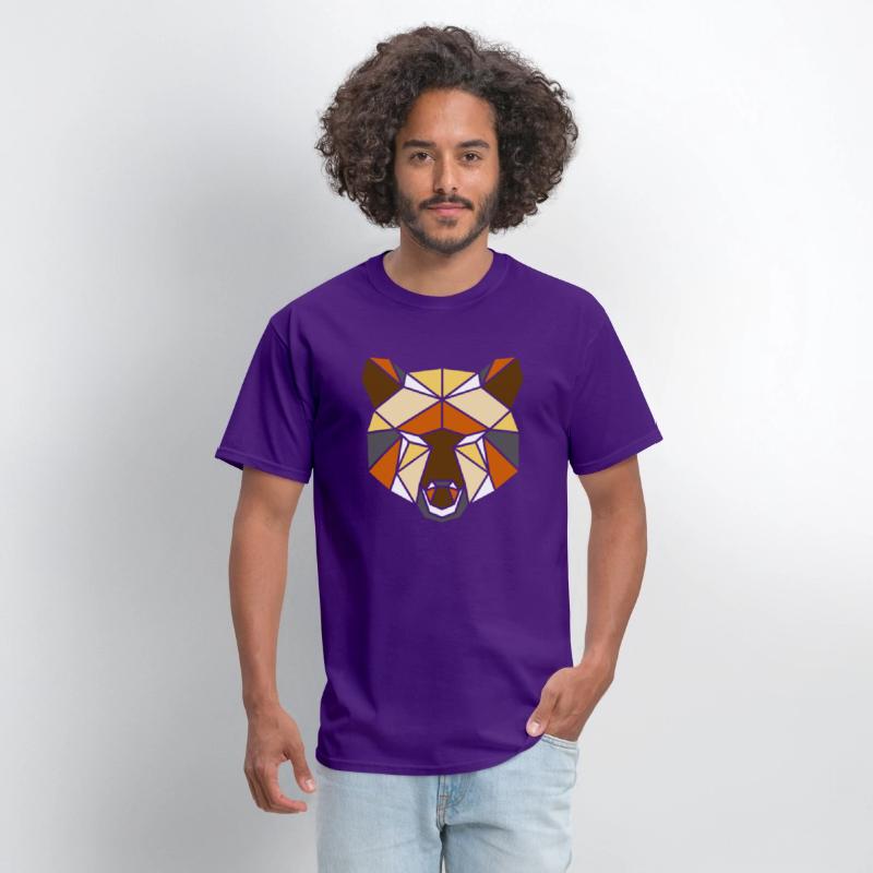 LGBT Bear Shirt, LGBT bear Geometric Bear Pride,