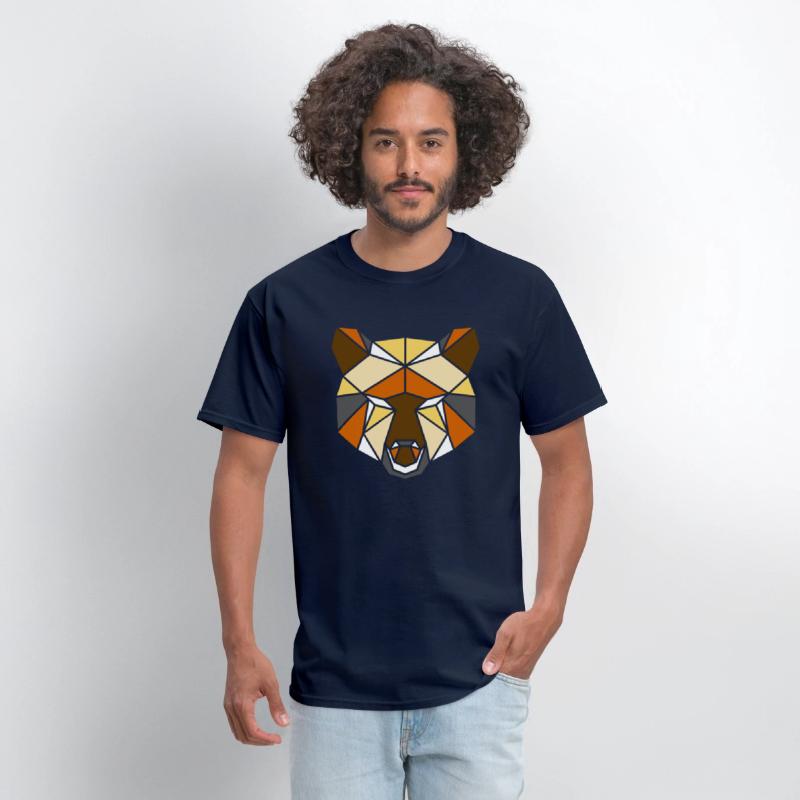 LGBT Bear Shirt, LGBT bear Geometric Bear Pride,