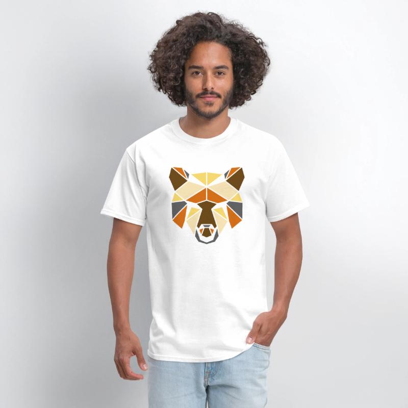 LGBT Bear Shirt, LGBT bear Geometric Bear Pride,