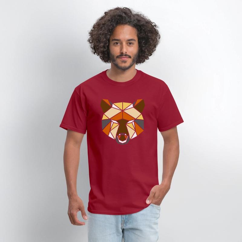LGBT Bear Shirt, LGBT bear Geometric Bear Pride,
