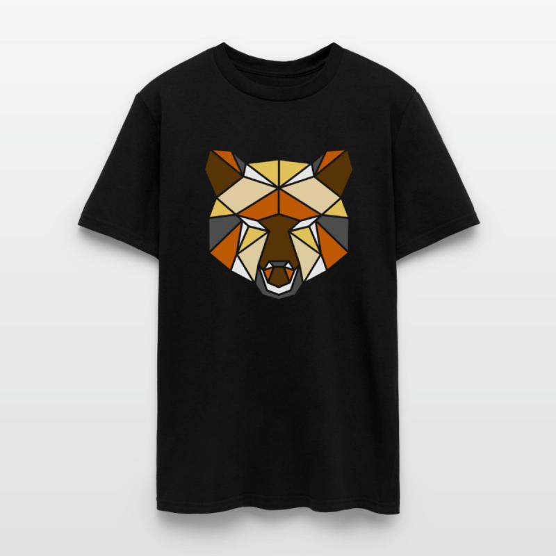 LGBT Bear Shirt, LGBT bear Geometric Bear Pride,