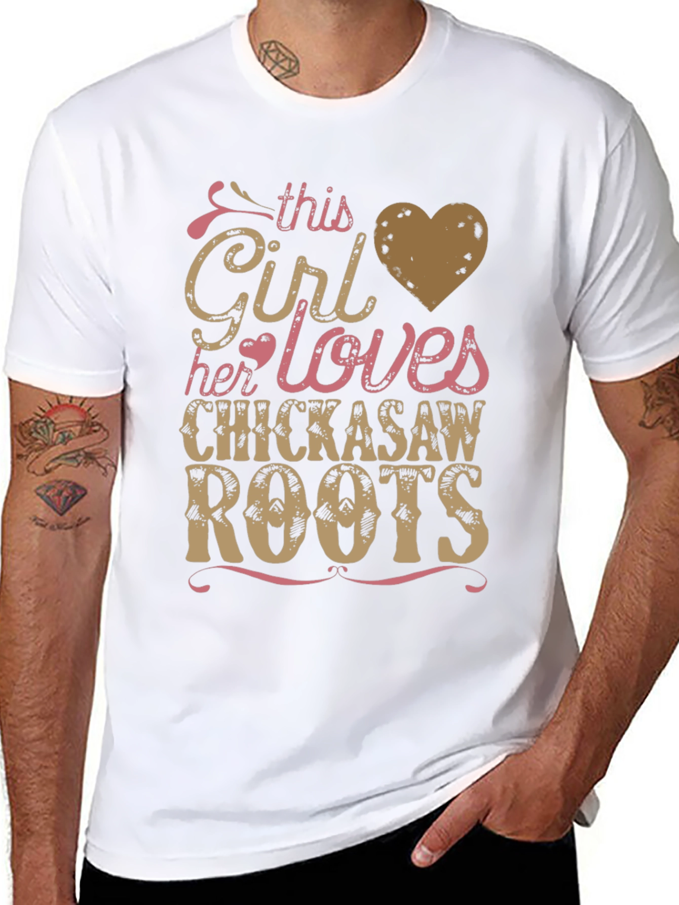 Chickasaw Roots Graphic T-Shirt