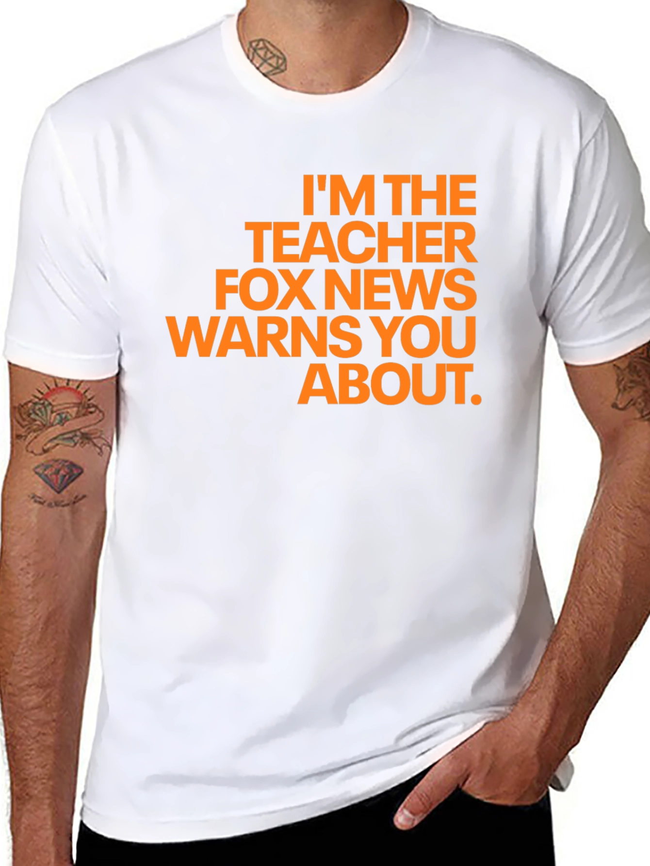 Teacher Fox News Warns You About T-Shirt