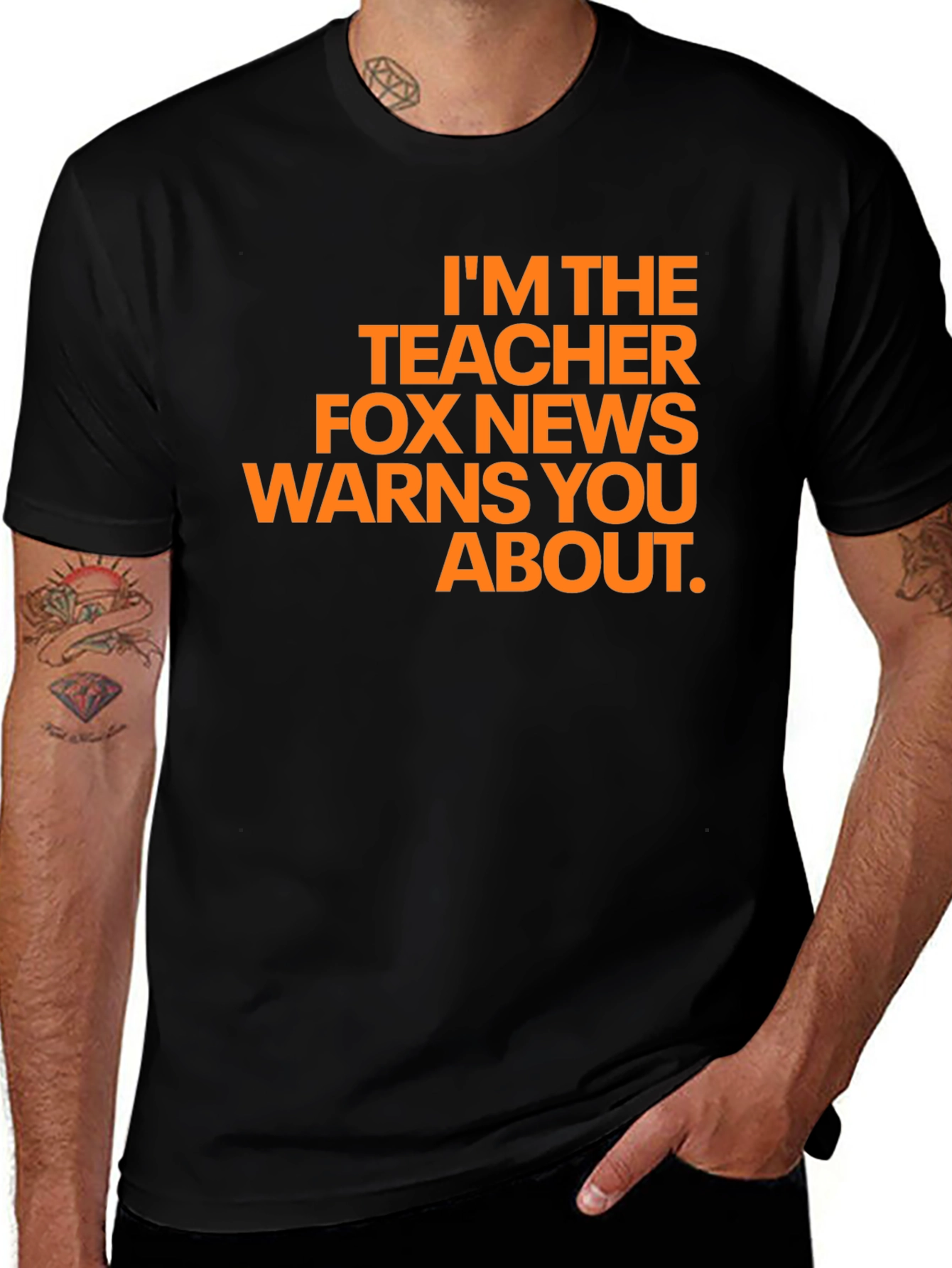 Teacher Fox News Warns You About T-Shirt