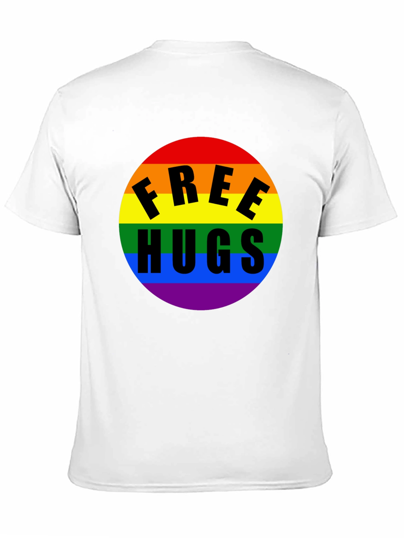 Free Hugs Rainbow Pride T-Shirt