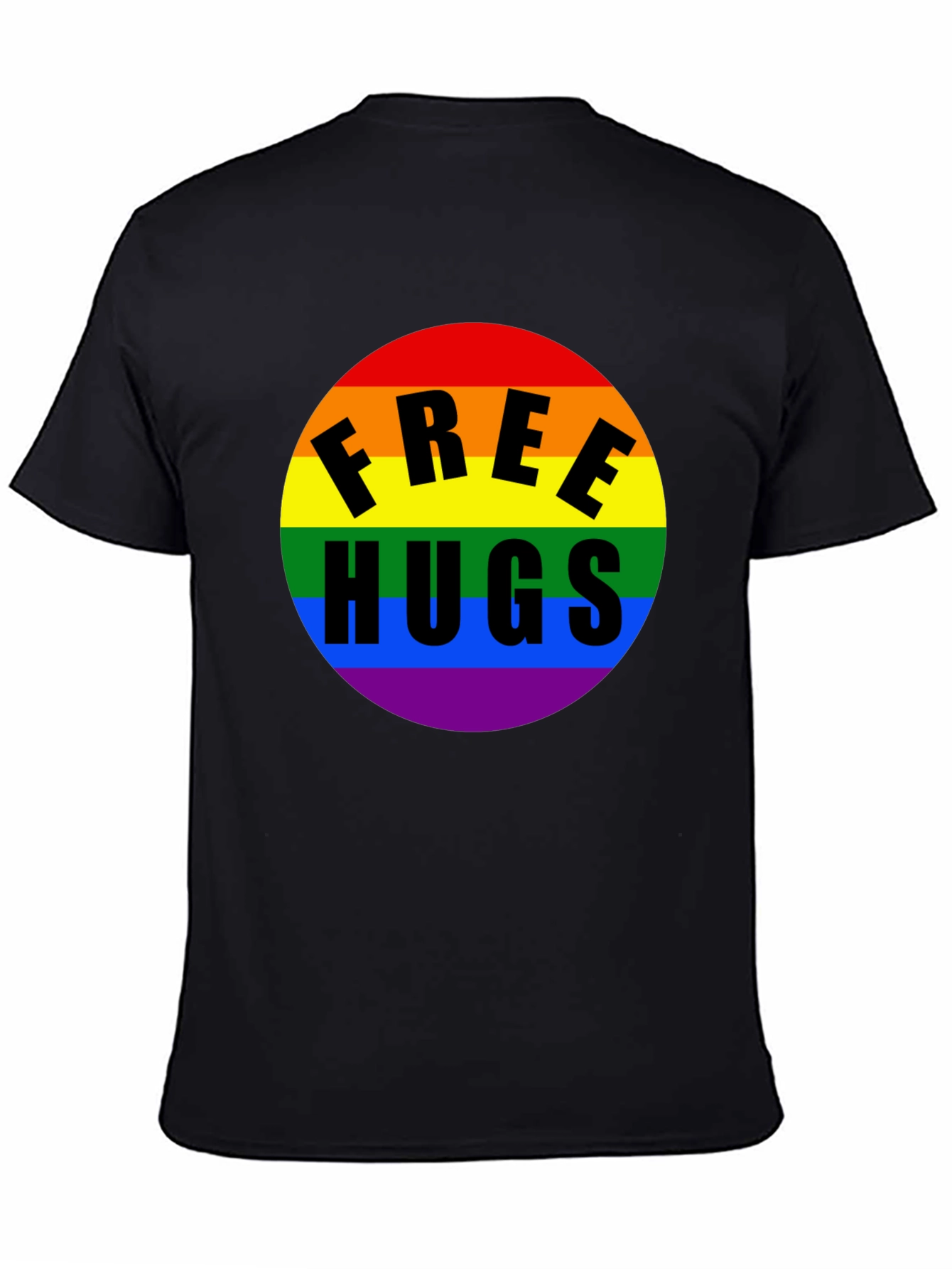 Free Hugs Rainbow Pride T-Shirt