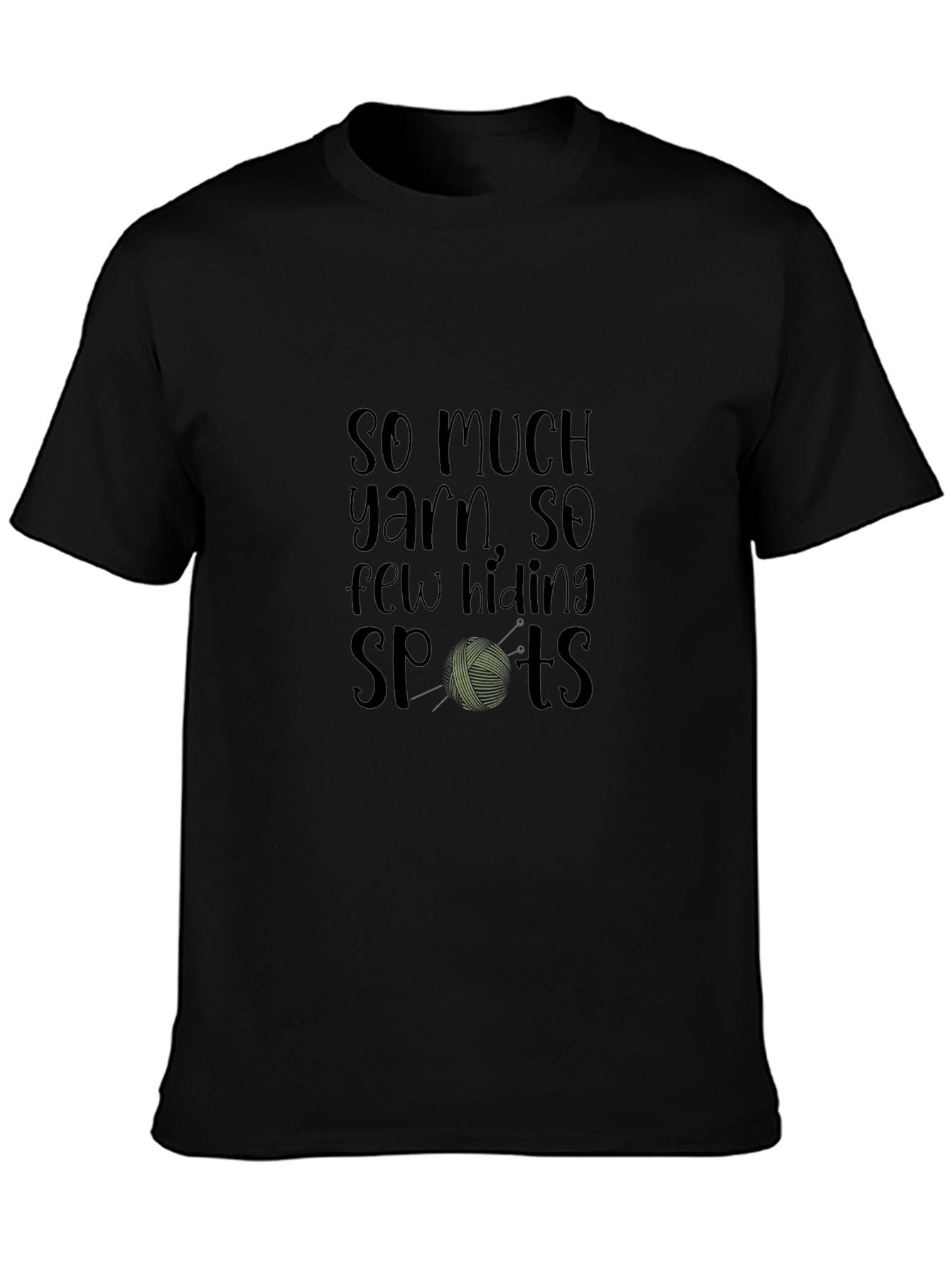 So Much Yarn T-Shirt - Knitters Tee