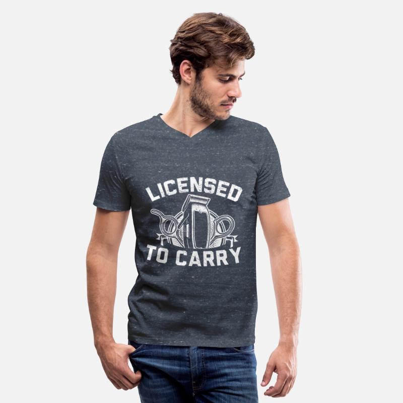 Licensed To Carry Haircutting Hairstyle Barber