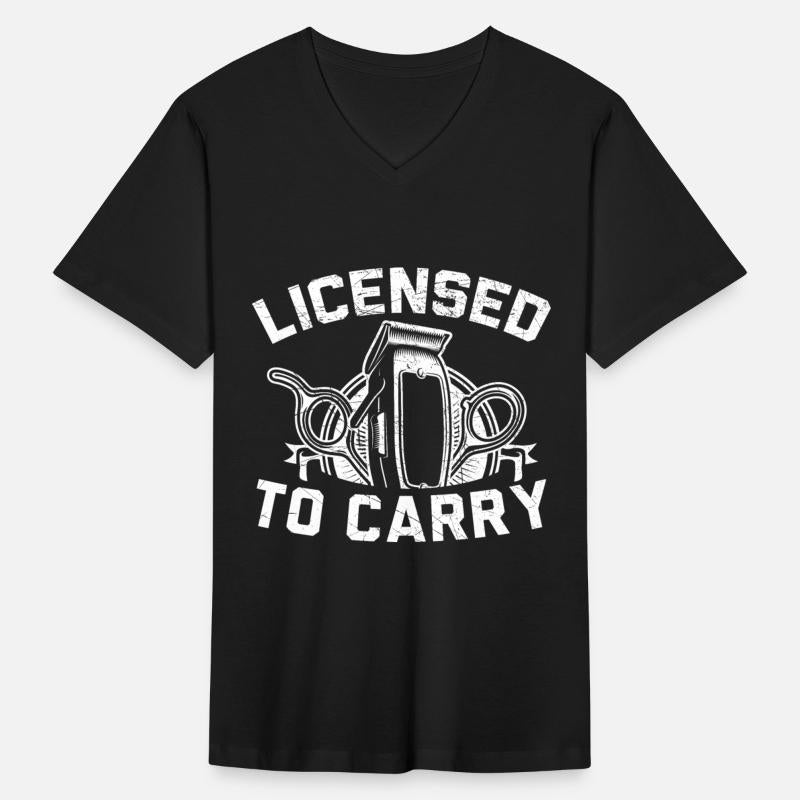 Licensed To Carry Haircutting Hairstyle Barber