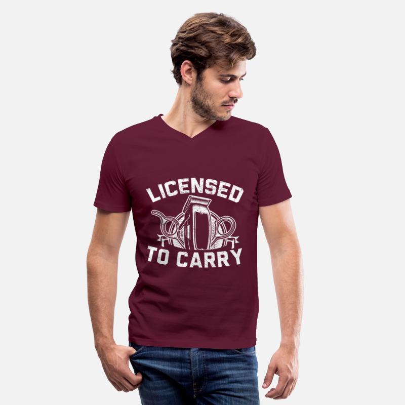 Licensed To Carry Haircutting Hairstyle Barber