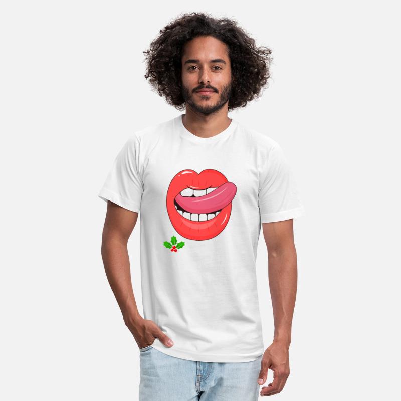 Lick me under the mistletoe ugly Christmas sweater