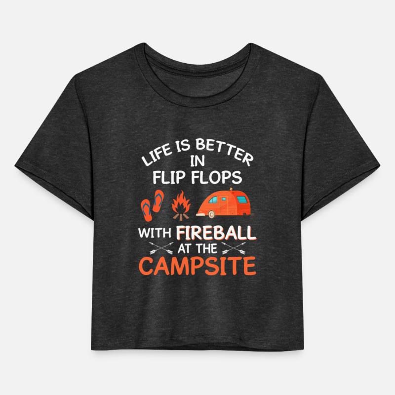 Life Is Better In Flip Flops With Fireball