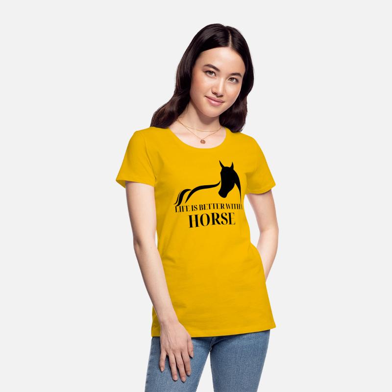 Life Is Better With Horse, Horseman Gift.