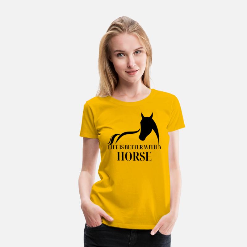 Life Is Better With Horse, Horseman Gift.