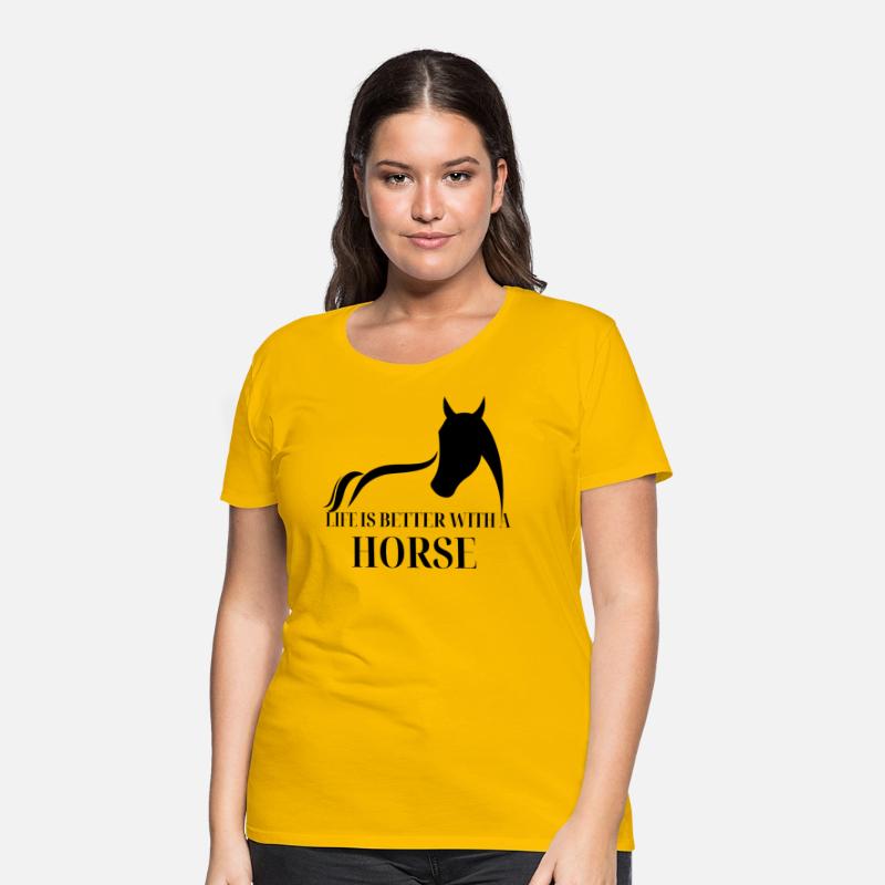 Life Is Better With Horse, Horseman Gift.