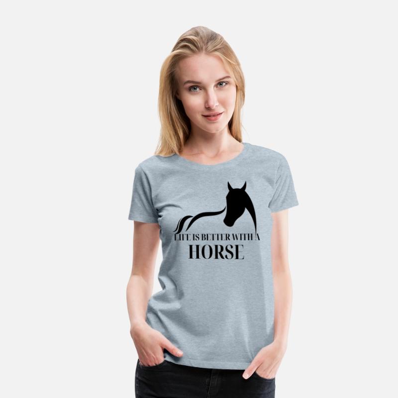 Life Is Better With Horse, Horseman Gift.