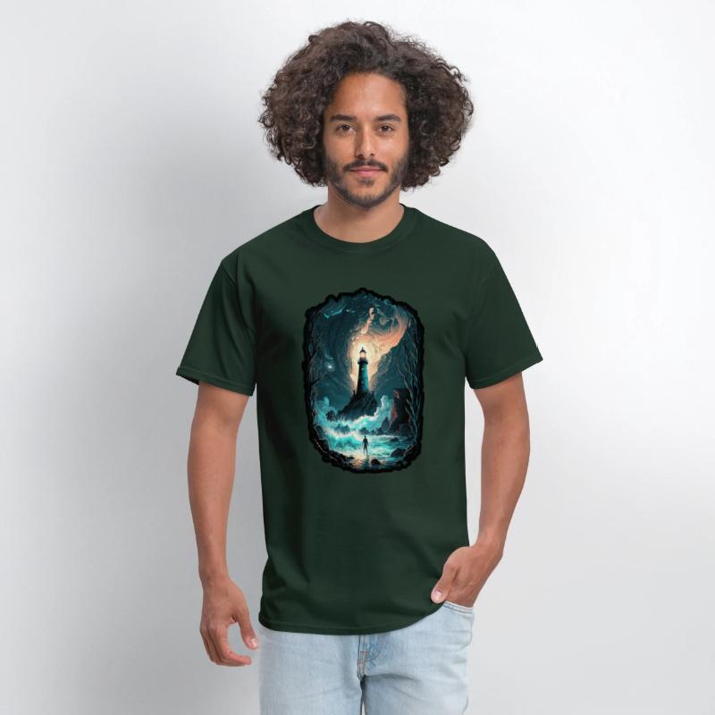 Lighthouse Sea Surreal Water Trend Mystical