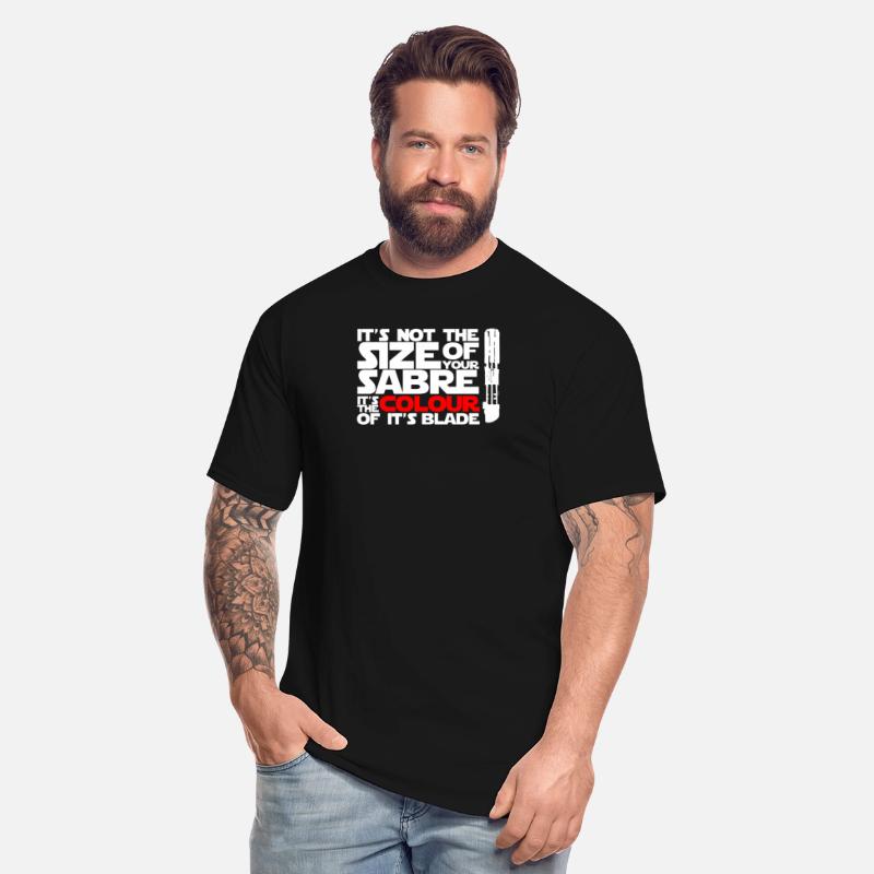 Lightsabre - It's not the size of your sabre tee