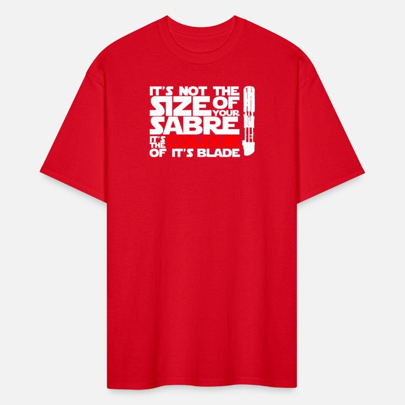 Lightsabre - It's not the size of your sabre tee