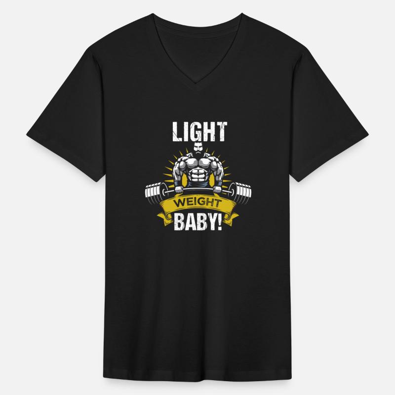 Lightweight baby! Bodybuilder saying
