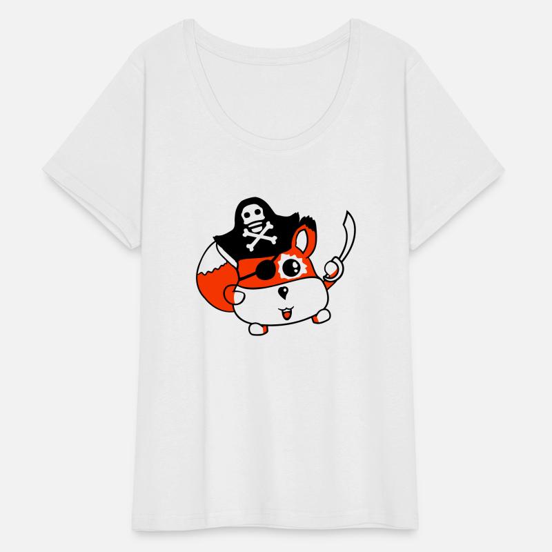 Little Cute Captain Fox Pirate Animal Eye Patch