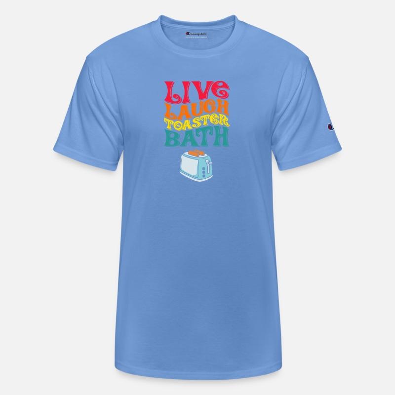 Live Laugh Toaster Bath Playful Groovy Bathroom