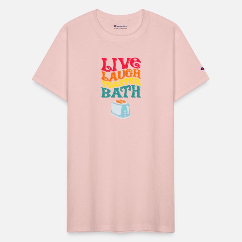 Live Laugh Toaster Bath Playful Groovy Bathroom