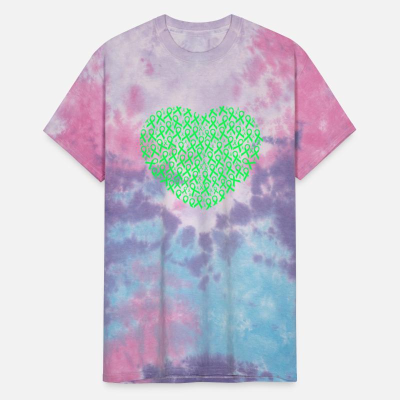 Liver Cancer Awareness Ribbon Heart