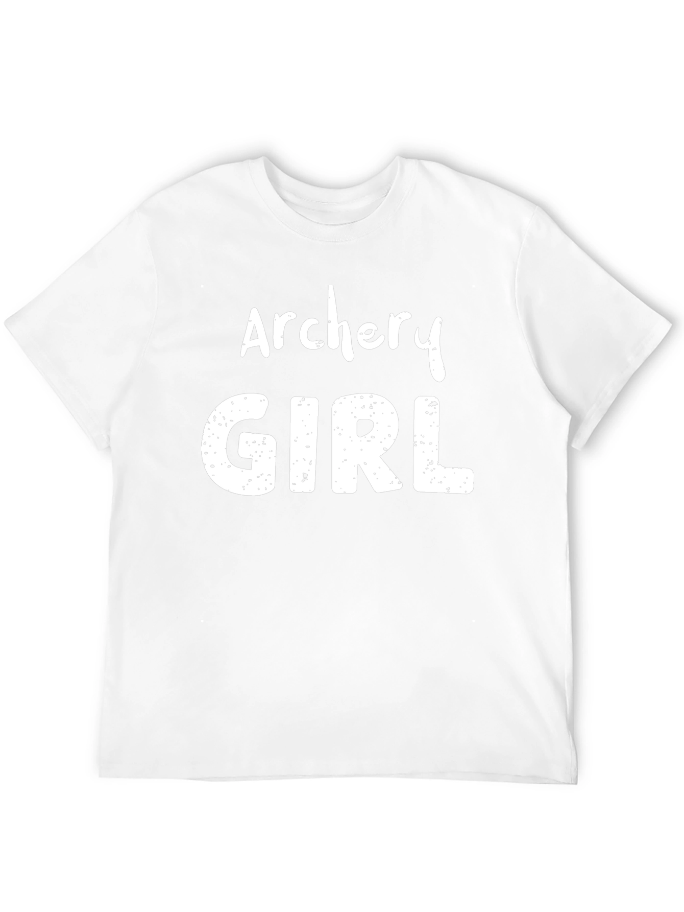 Archery Girl Graphic Tee - Sporty Casual Style