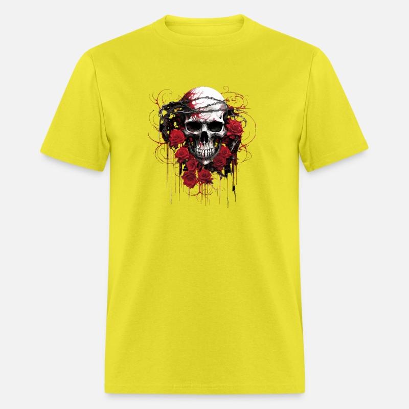 logo skull black crow barbed wire saber rose 2