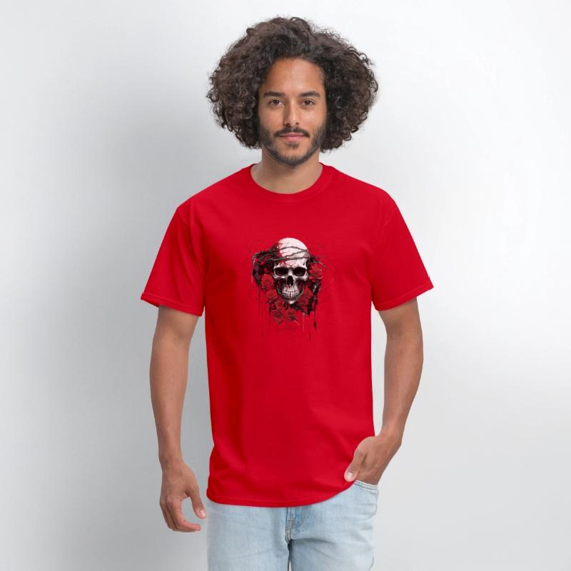 logo skull black crow barbed wire saber rose 2