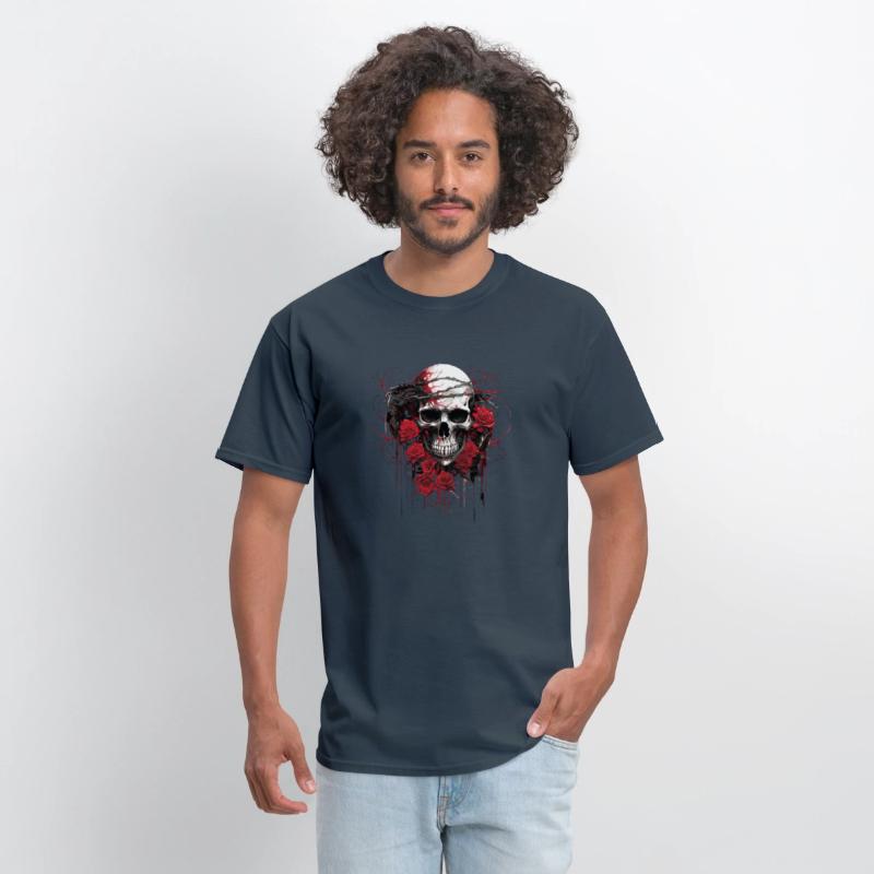logo skull black crow barbed wire saber rose 2
