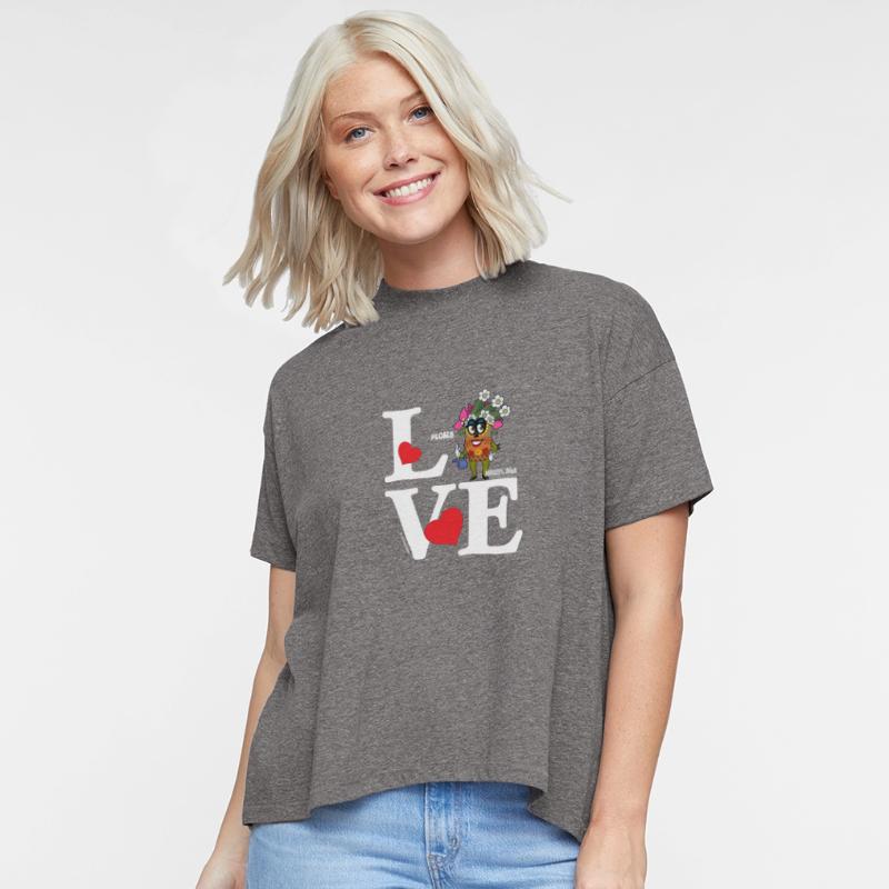 Love - Flora - dark background