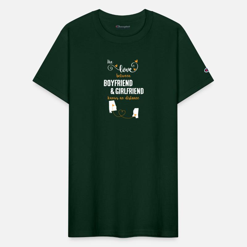 Love Between BF And GF Alabama To Mississippi Gift