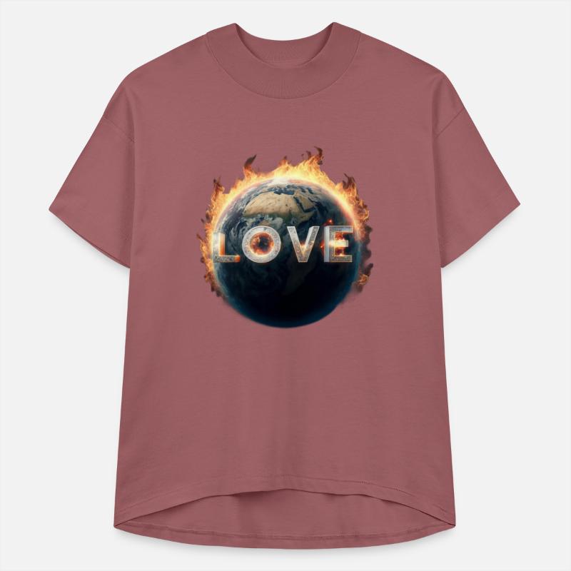 Love earth tshirt design