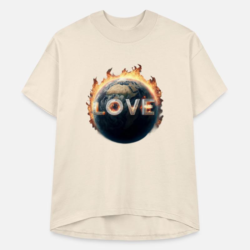 Love earth tshirt design
