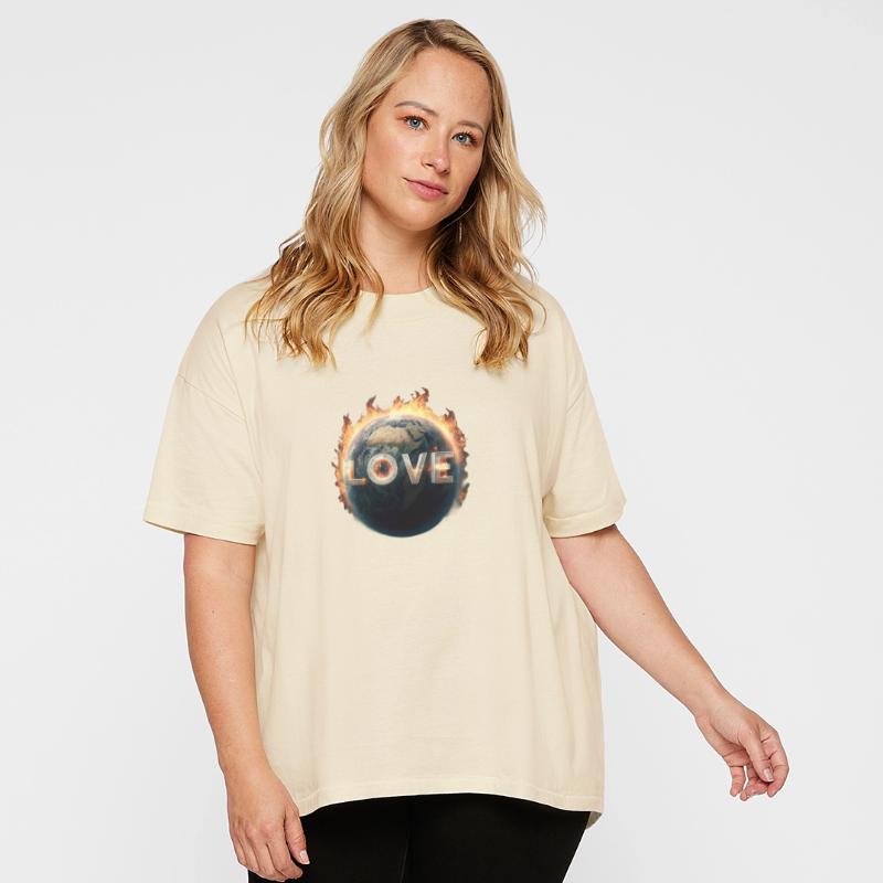 Love earth tshirt design