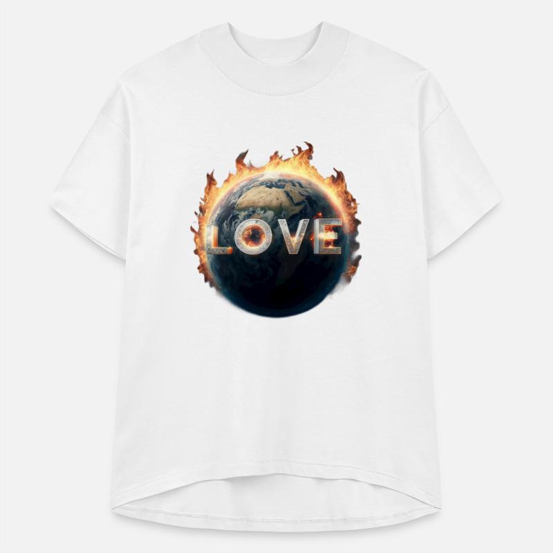 Love earth tshirt design