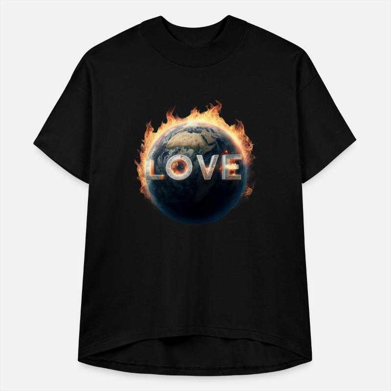 Love earth tshirt design