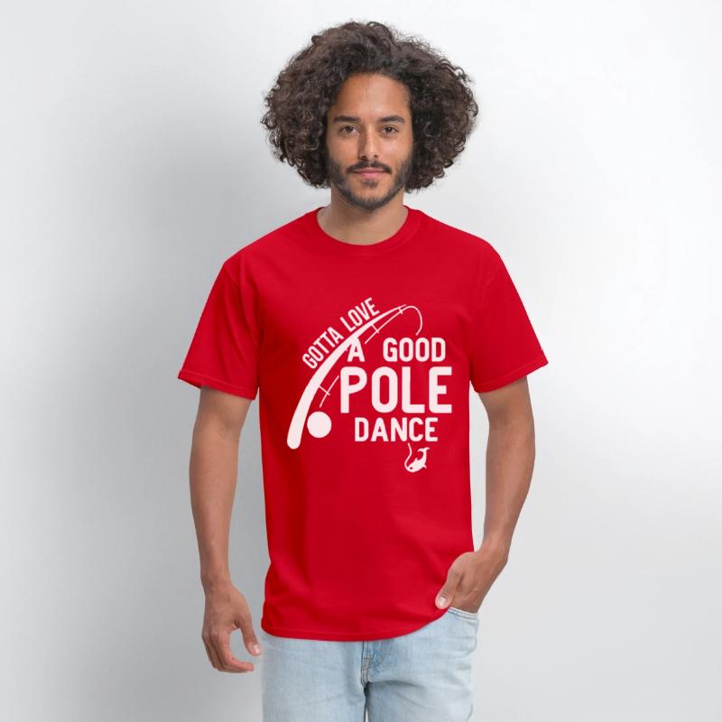 Love Good Pole Dance Funny Fishing Valentines Day