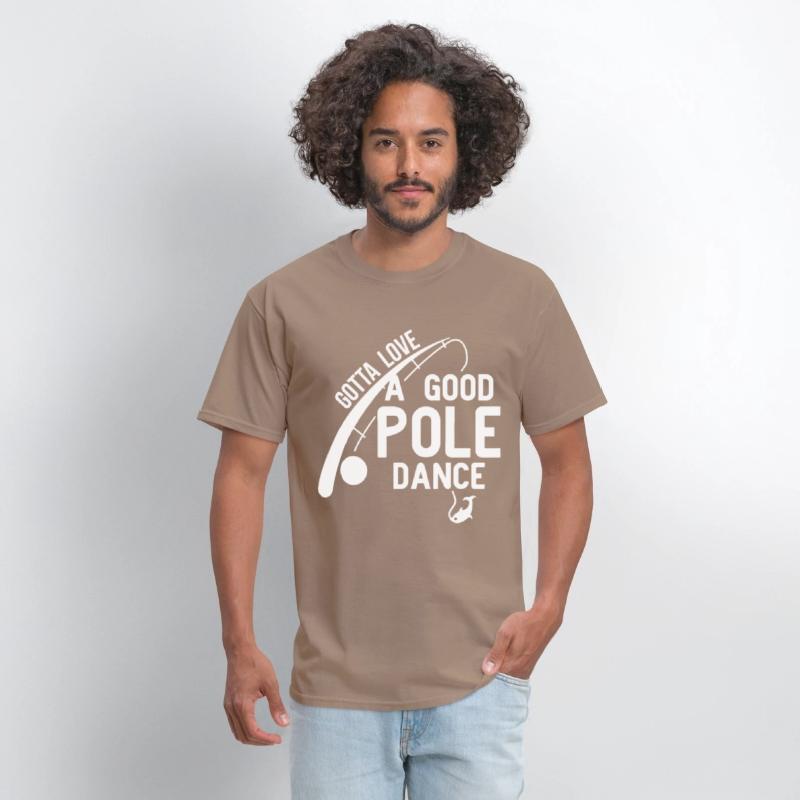 Love Good Pole Dance Funny Fishing Valentines Day