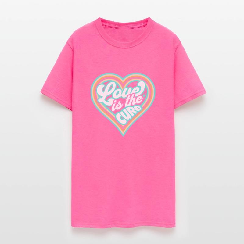 LOVE IS THE CURE (blue)